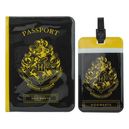 Harry Potter Passport Hülle & Gepäckanhänger Set Hogwarts termékfotója