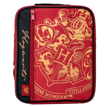 Harry Potter Deluxe Lunchtasche (Burgunder) Crest Produktfoto