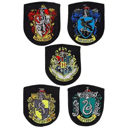 Harry Potter Aufnäher 5er-Pack Hauswappen termékfotója