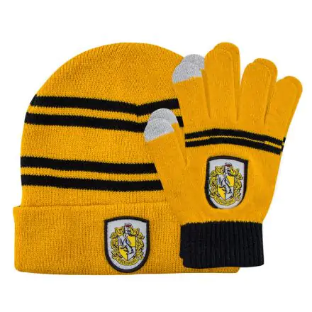 Harry Potter Kids Beanie & Handschuhe Set Hufflepuff termékfotója