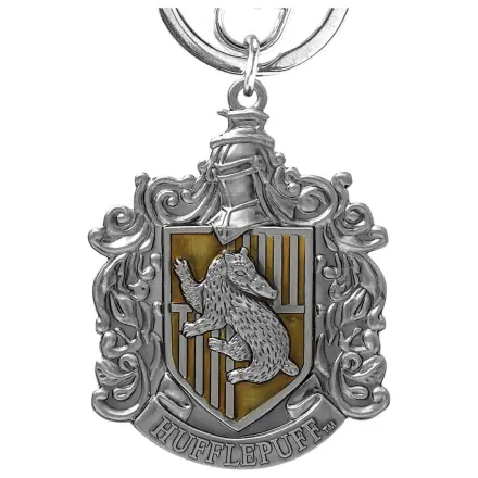 Harry Potter Zinn-Schlüsselanhänger Hufflepuff Crest Produktfoto