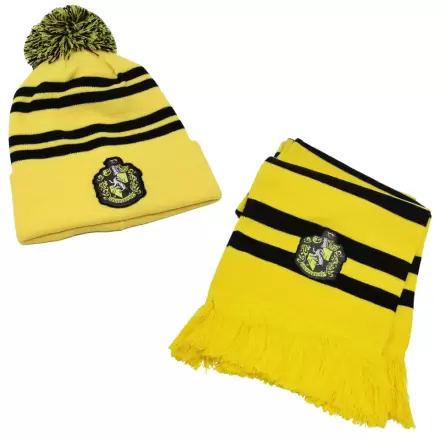 Harry Potter Beanie & Schal Set House Hufflepuff 165 cm termékfotója