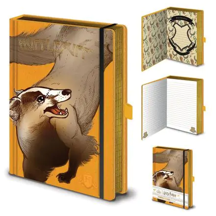 Harry Potter Premium Notizbuch A5 Hufflepuff termékfotója