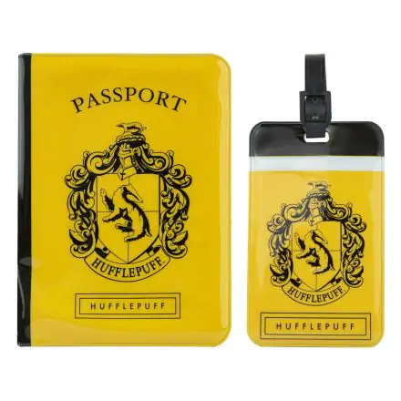 Harry Potter Passport Case & Gepäckanhänger Set Hufflepuff termékfotója