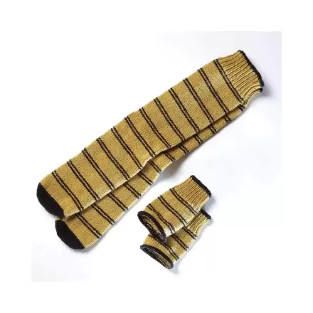 Harry Potter Strick Set Haussocken und Fäustlinge Hufflepuff Produktfoto