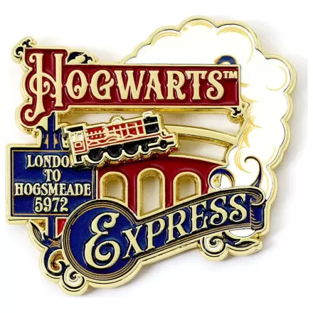 Harry Potter Pin-Anstecker Hogwarts Express (goldfarben) Produktfoto