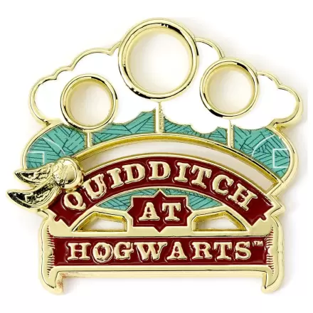 Harry Potter Pin Abzeichen Quidditch (goldfarben) Produktfoto