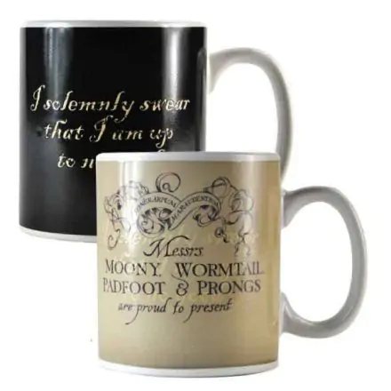 Harry Potter Tasse mit Thermoeffekt Marauder's Map Produktfoto