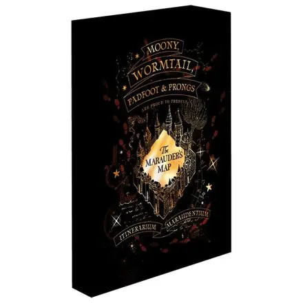 Harry Potter Marauders Map Light Leinwand 40X30 cm Produktfoto