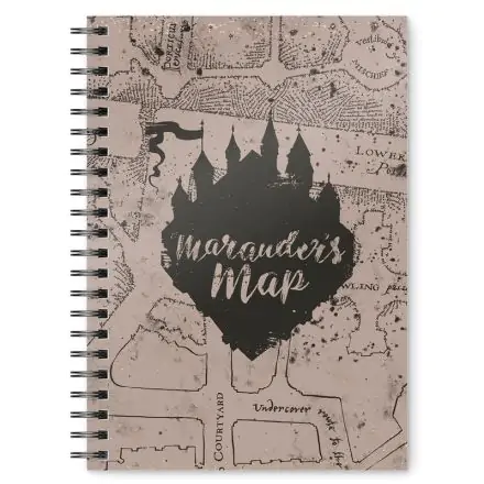 Harry Potter Notizbuch Marauders Map Produktfoto