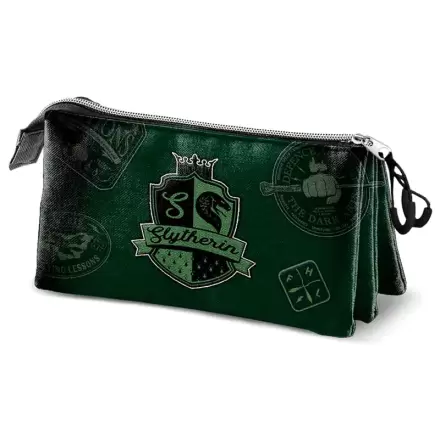 Harry Potter Slytherin tripe Mäppchen Produktfoto
