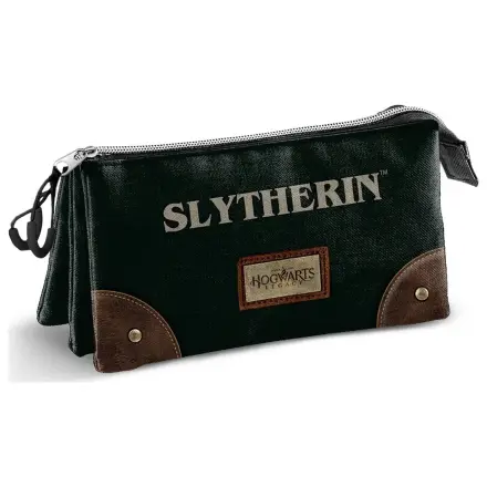 Harry Potter Slytherin dreifaches Federmäppchen Produktfoto