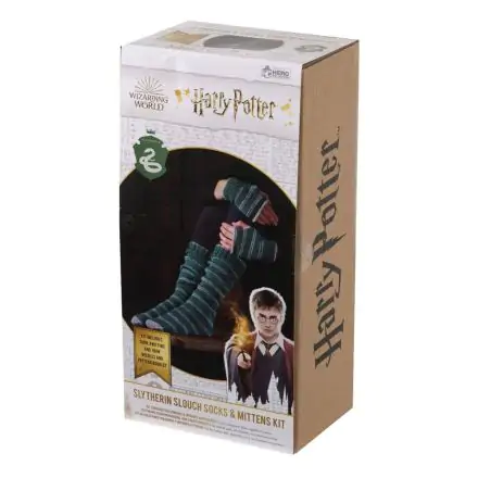 Harry Potter Strick Set Haussocken und Fäustlinge Slytherin termékfotója