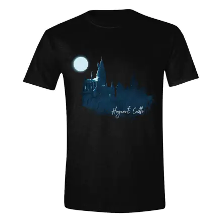 Harry Potter Moon Hogwarts Castle Painted T-shirt Produktfoto
