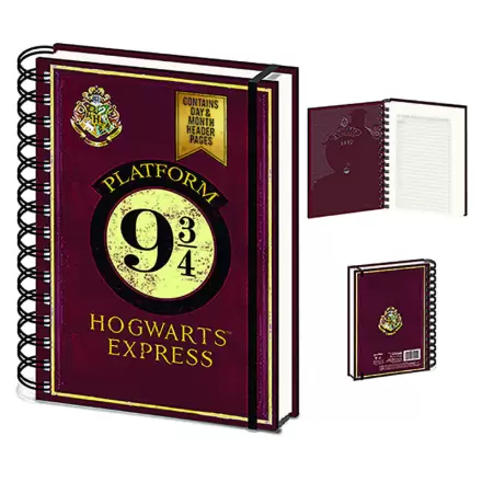 Harry Potter Platform 9 3/4 A5 Notizbuch termékfotója