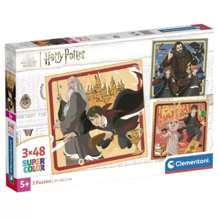 Harry Potter Puzzle 3x48St termékfotója