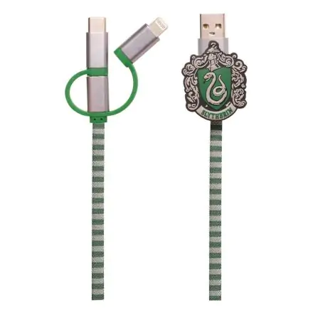 Harry Potter Hogwarts Scarf 3-in-1-Kabel Slytherin Produktfoto