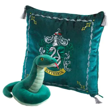 Harry Potter House Mascot Kissen mit Plüschfigur Slytherin termékfotója