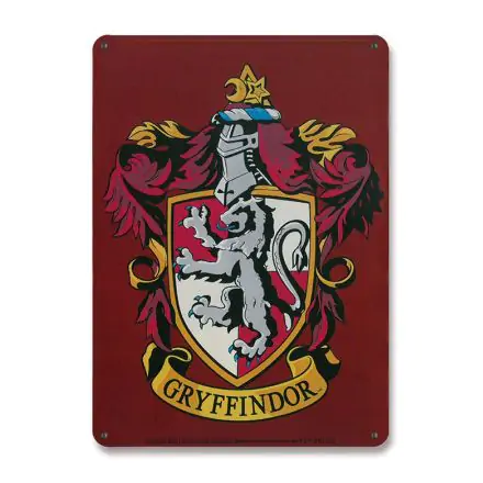 Harry Potter Blechschild Gryffindor 15 x 21 cm termékfotója