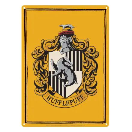 Harry Potter Blechschild Hufflepuff 21 x 15 cm Produktfoto