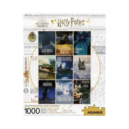 Harry Potter Puzzle Travel Posters (1000 Teile) Produktfoto