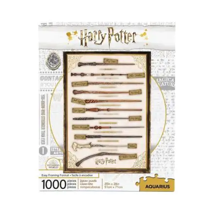 Harry Potter Puzzle Zauberstäbe (1000 Teile) termékfotója