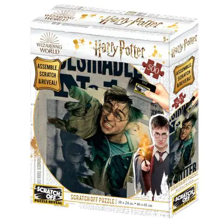 Harry Potter Wanted Cratch Off puzzle 500St Produktfoto