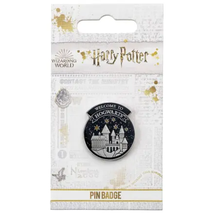 Harry Potter Welcome to Hogwarts Pin Anstecker Produktfoto