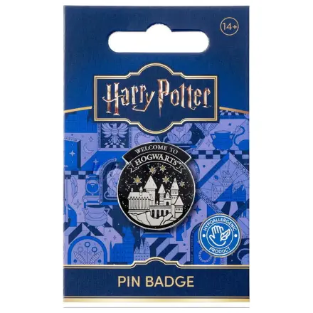 Harry Potter Welcome to Hogwarts Pin Anstecker Produktfoto