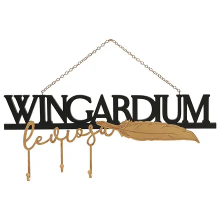 Harry Potter Wingardium Holzschild Produktfoto
