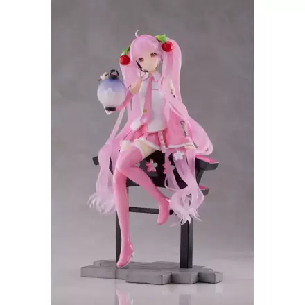 Hatsune Miku AMP PVC Statue Sakura Miku Lantern Ver. Reissue 20 cm Produktfoto