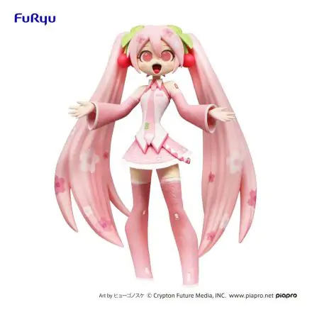 Hatsune Miku CartoonY PVC Statue Sakura Miku 16 cm Produktfoto