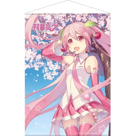Hatsune Miku Wandrolle Cherry Blossom 50 x 70 cm termékfotója