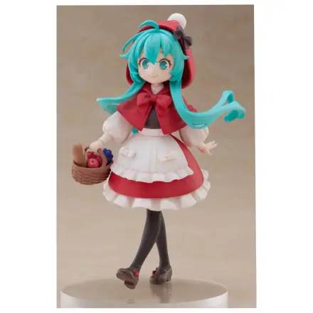 Hatsune Miku Desktop Fairy PVC Statue Hatsune Miku Rotkäppchen Ver. 16 cm Produktfoto