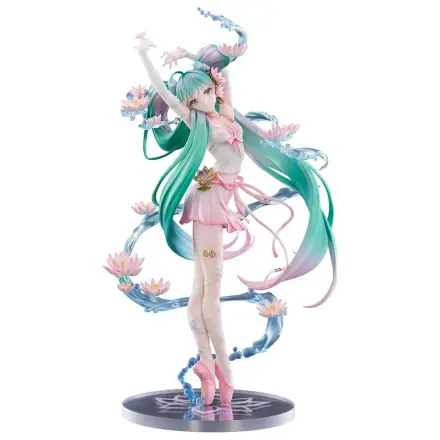 Hatsune Miku F:NEX PVC Statue 1/7 Wasserlilie Ver. 27 cm Produktfoto