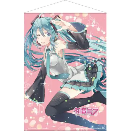 Hatsune Miku Wandrolle Pink Glitter Miku 50 x 70 cm termékfotója