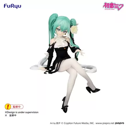 Hatsune Miku Flower Fairy White Rose Character Vocal Series Hatsune Miku Flower Noodle Stopper Figur 14 cm Produktfoto