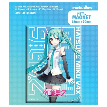 Hatsune Miku Kühlschrankmagnet V4x Metall Produktfoto