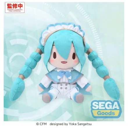 Hatsune Miku fuwa petit Plüsch Figur Hatsune Miku Wandering Minstrel (M) 22 cm Produktfoto