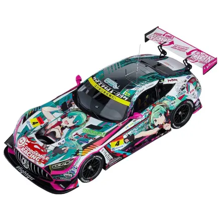 Hatsune Miku GT Projekt Fahrzeug 1/18 Good Smile Hatsune Miku AMG 2020 SUPER GT Okayama Test Ver. 26 cm Produktfoto