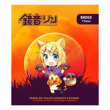 Hatsune Miku Ansteck-Button Halloween Limited Edition Kagamine Rin termékfotója