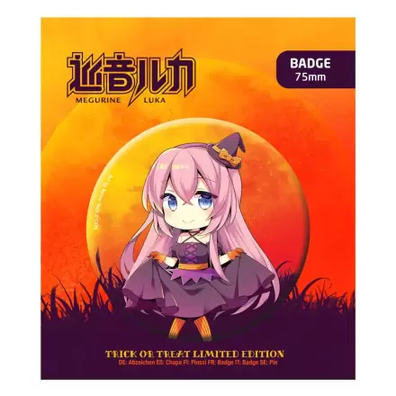 Hatsune Miku Ansteck-Button Halloween Limited Edition Megurine Luka termékfotója