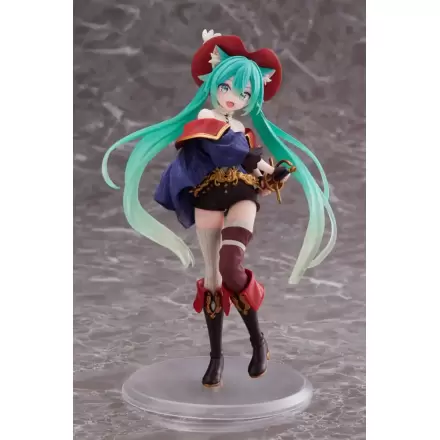 Hatsune Miku PVC Statue Hatsune Miku Wonderland Puss in Boots 18 cm Produktfoto