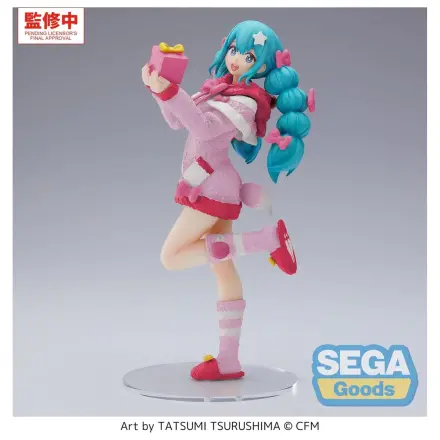 Hatsune Miku High Premium Figur PVC Figur Mokomoko Christmas Ver. 21 cm Produktfoto