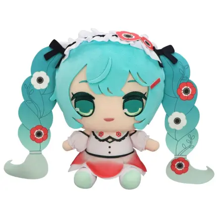 Hatsune Miku Kyurumaru großes Plüschfigur Anemone 26 cm Produktfoto