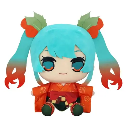Hatsune Miku Kyurumaru Big Plüsch Figur Flower Fairy Winter Cherry Ver. 29 cm Produktfoto