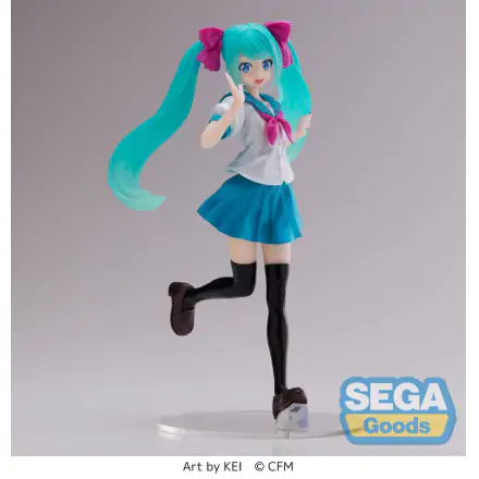 Hatsune Miku Luminasta PVC Statue Hatsune Miku 16th Anniversary KEI Ver. 18 cm Produktfoto