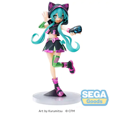 Hatsune Miku Luminasta PVC Statue Hatsune Miku Live Stage 18 cm Produktfoto