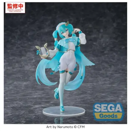 Hatsune Miku Luminasta PVC Figur Wandering Minstrel 21 cm Produktfoto