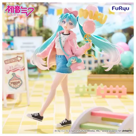 Hatsune Miku Muchute PVC Figur Theme Park Date Version 19 cm Produktfoto